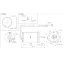 Moteur de Trim pour Yamaha 60CV 4T