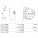 Alternator Citroën C4 2.0-1