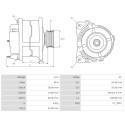 Alternator Iveco 100 E 21-1