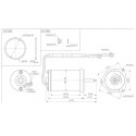 62Y-43880-01 Moteur de Trim Yamaha 40 à 100CV 2T et 4T